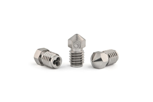 Bondtech CHT High Flow Nozzles M6 (V6) Nickel Coated Brass Various Sizes