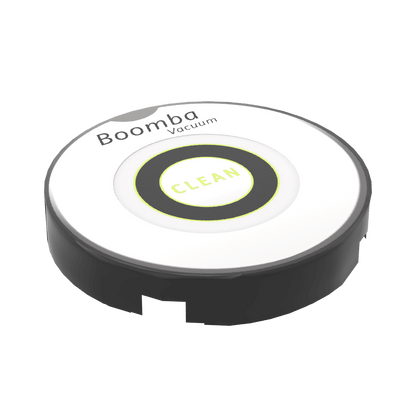 Boomba Vacuum - Automatic Home Vacuum - Hoover -  Custom Printed - Made Using a LEGO® Tile