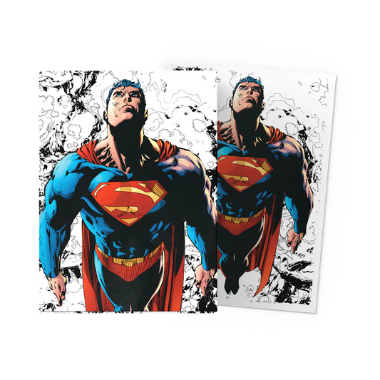 Superman Core (Color) - Matte Dual Art Sleeves - Standard Size