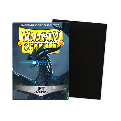 Dragon Shield: Jet - Matte Sleeves - Standard Size