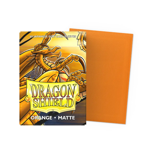 Orange - Matte Sleeves - Japanese Size