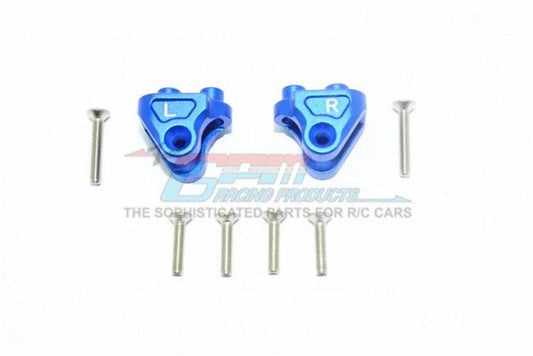 GPM ALUMINUM REAR UPPER AXLE MOUNT SET FOR SUSPENSION LINKS Losi Baja Rey Blue
