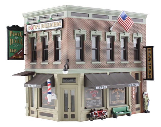 Woodland Scenics BR4923 N Corner Emporium Structure  Built-&-Ready