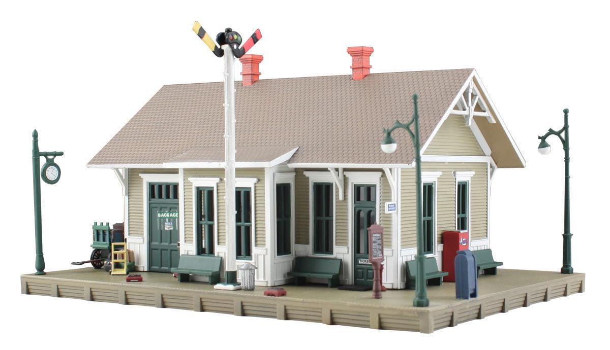 Woodland Scenics HO Danbury Depot Built-&-Ready Structure