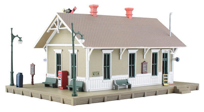 Woodland Scenics BR4928 N Dansbury Depot  Structure Built-&-Ready