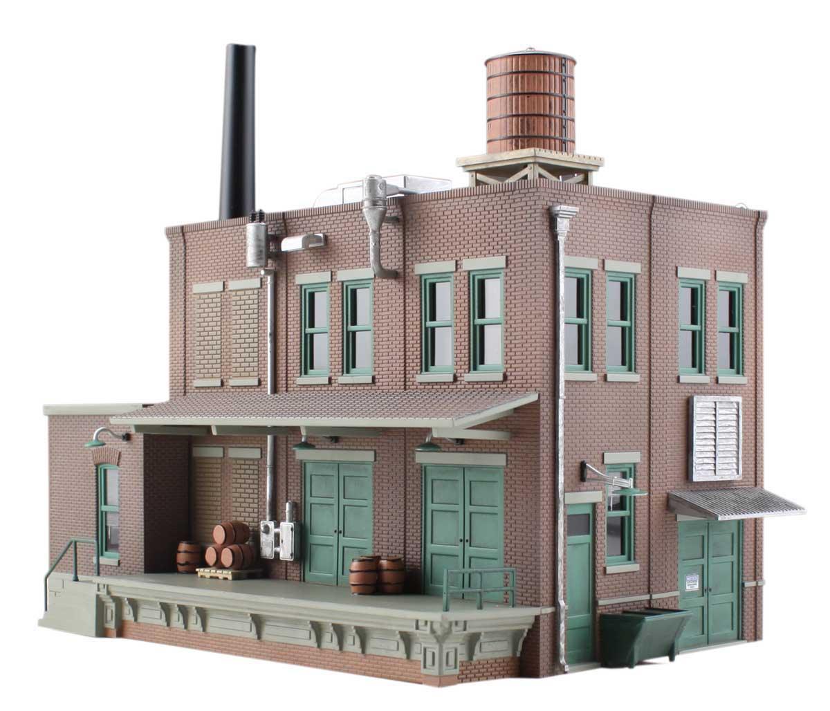 Woodland Scenics BR5026 HO Clyde & Dale's Barrel Factory Structure Built-&-Ready