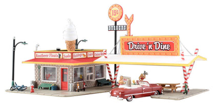 Woodland Scenics BR4929 N Drive 'n Dine Structure  Built-&-Ready