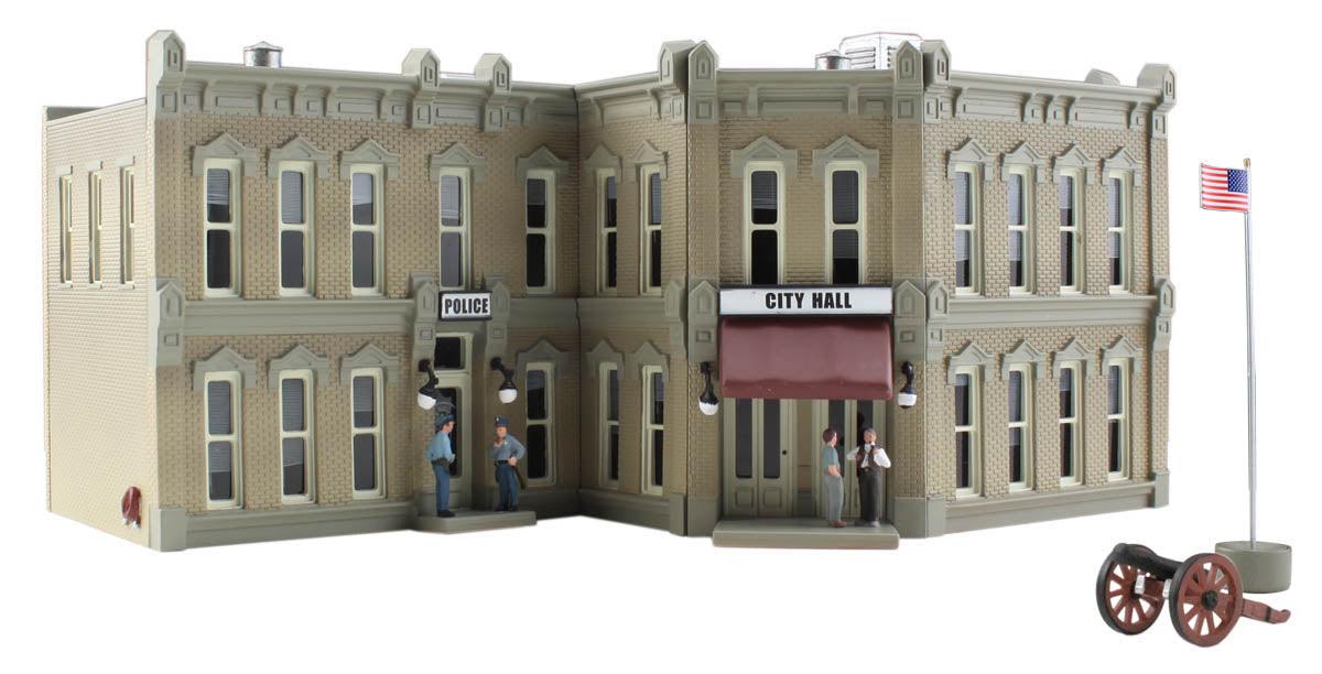 Woodland Scenics BR4930 N Municipal Building N Structure Built-&-Ready