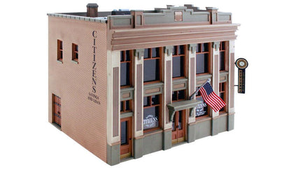 Woodland Scenics BR5033 HO Citizens Savings & Loan Structure Built-&-Ready