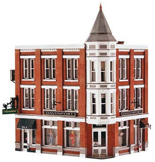 Woodland Scenics BR5847 O Davenport Department Store Structure Built-&-Ready