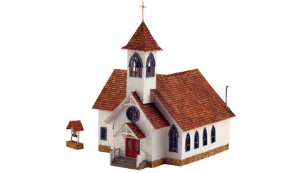 Woodland Scenics BR5041 HO Community Church Structure  Built-&-Ready