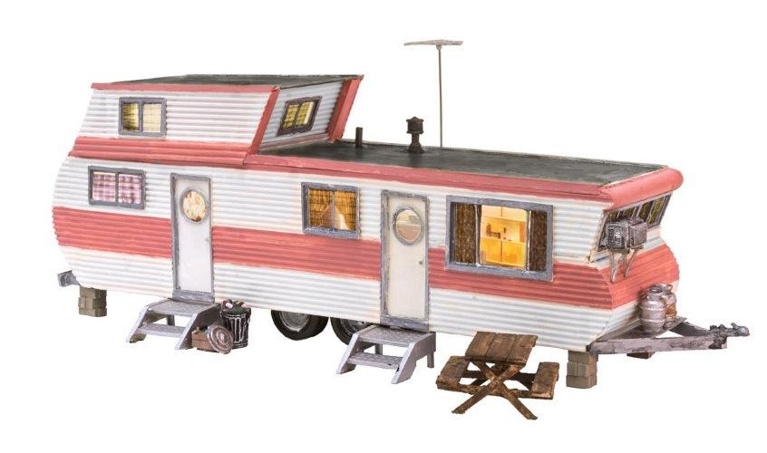 Woodland BR5061 HO Scale Double Decker Trailer