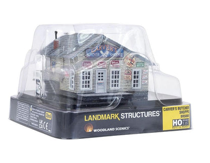 Woodland Scenics br5068 HO Scale Carver's Butcher Shoppe