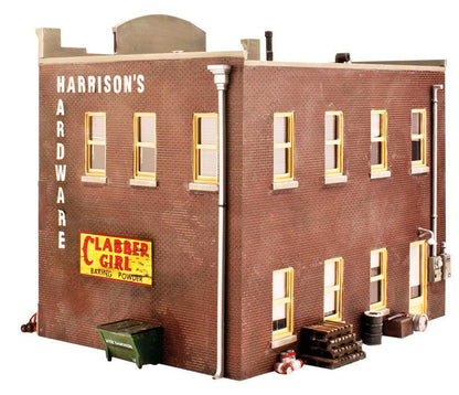 Woodland Scenics BR5842 O Harrisons Hardware Structure Built-&-Ready