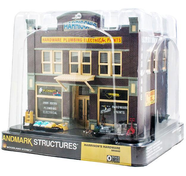 Woodland Scenics BR5842 O Harrisons Hardware Structure Built-&-Ready