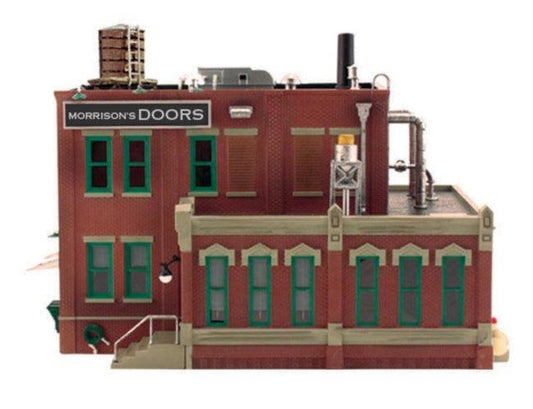 Woodland Scenics BR5848 O Morrison Door Factory Structure Built-&-Ready
