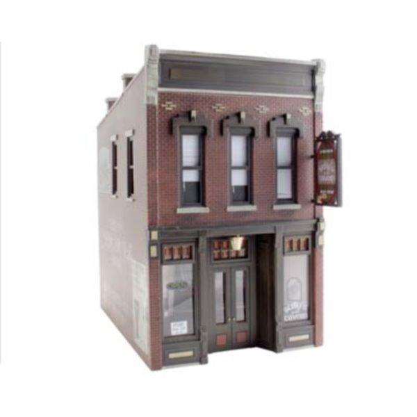 Woodland Scenics BR5850 O Scale Sully's Tavern Built & Ready Lighted
