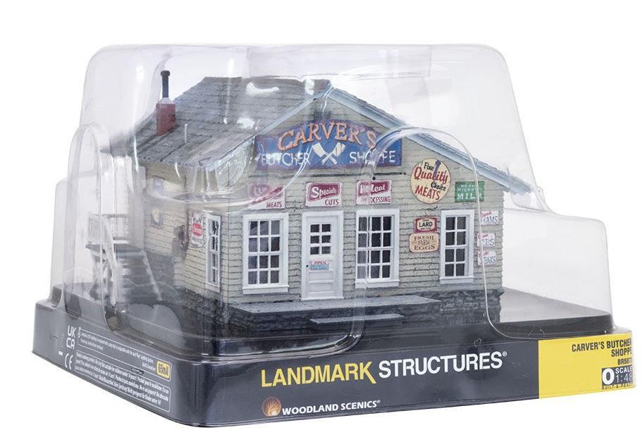 Woodland Scenics BR5872 O Scale Carver's Butcher Shoppe