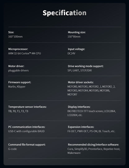 BTT Octopus Controller Board / 3D Printer Control System