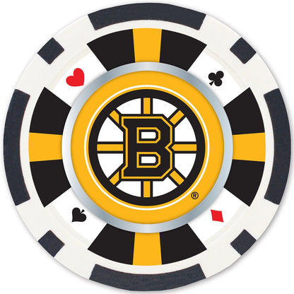 Boston Bruins 100 Piece Poker Chips by MasterPieces Puzzle Company INC