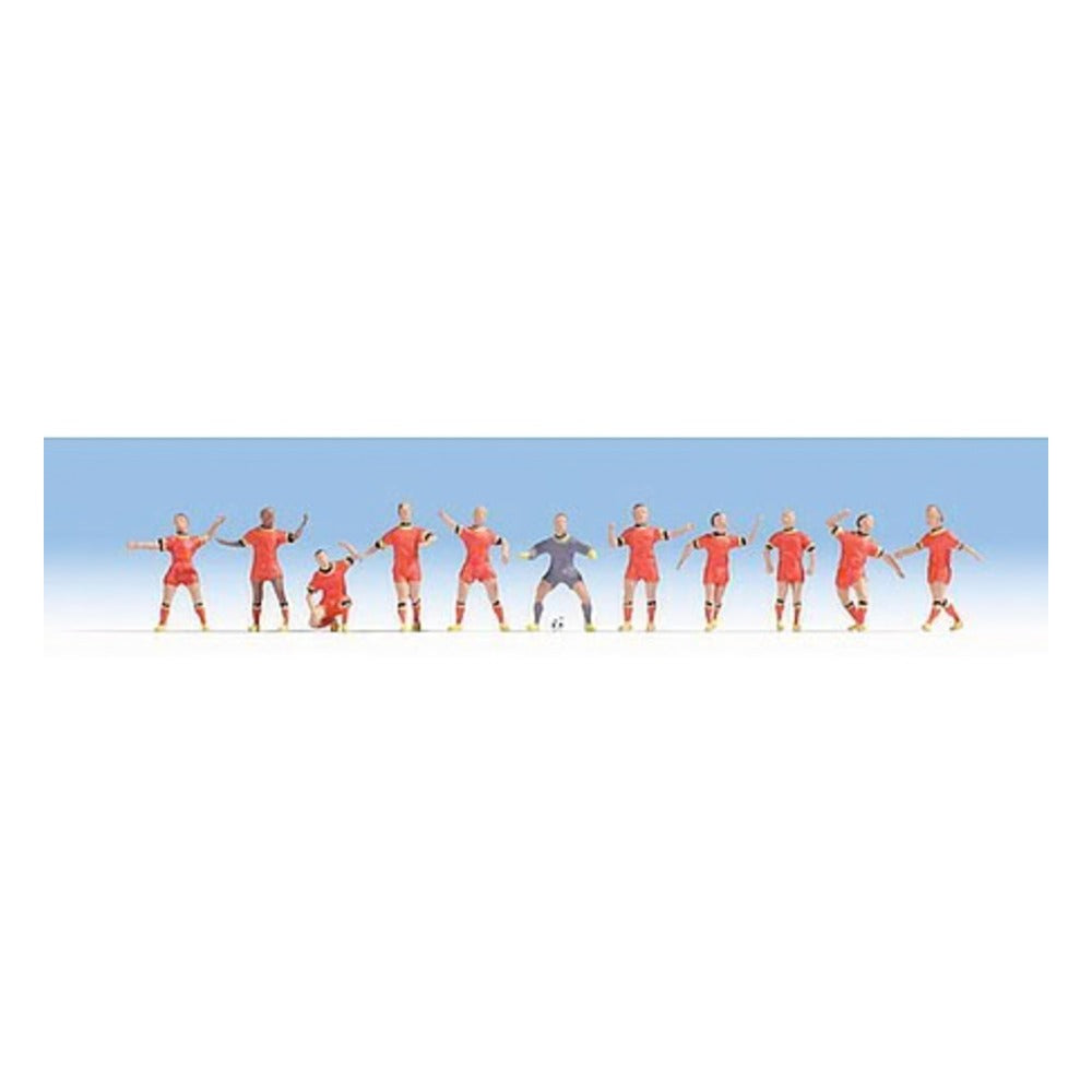 Noch 15967 HO Scale Belgian Soccer Team -- pkg(11)