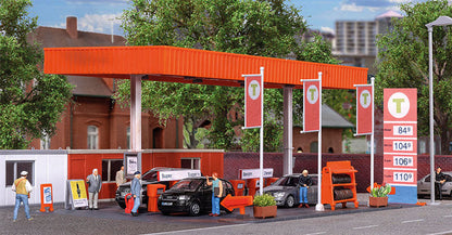 Kibri 38705 1/87 SB-Tankstelle Self-Service Gas Station Kit