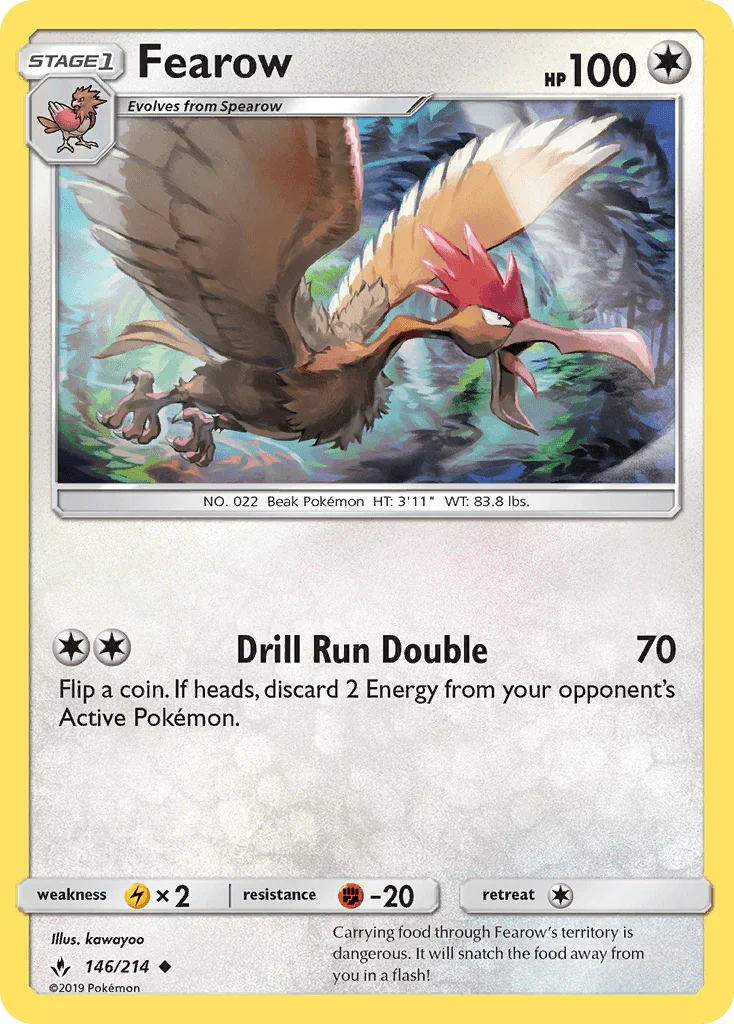 Fearow (146/214) [Sun & Moon: Unbroken Bonds]