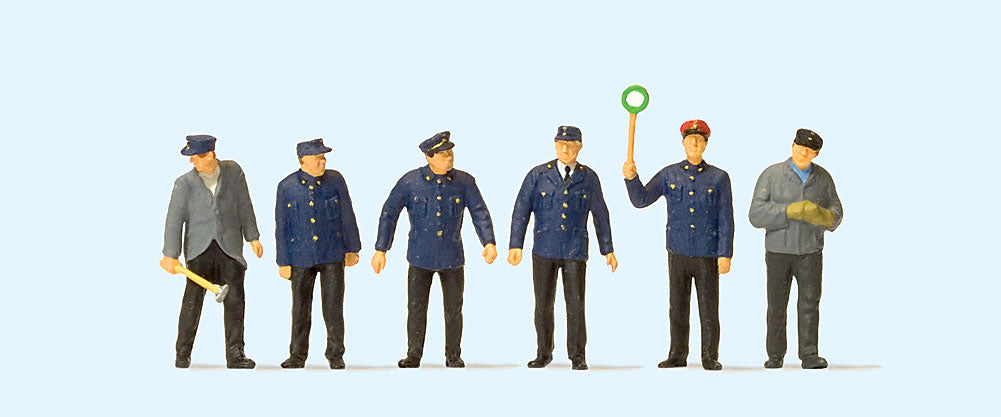 Preiser 10584 HO DB Railroad Personnel Figures Era III
