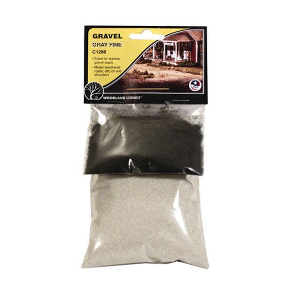Woodland Scenics C1286 Fine Gray Gravel