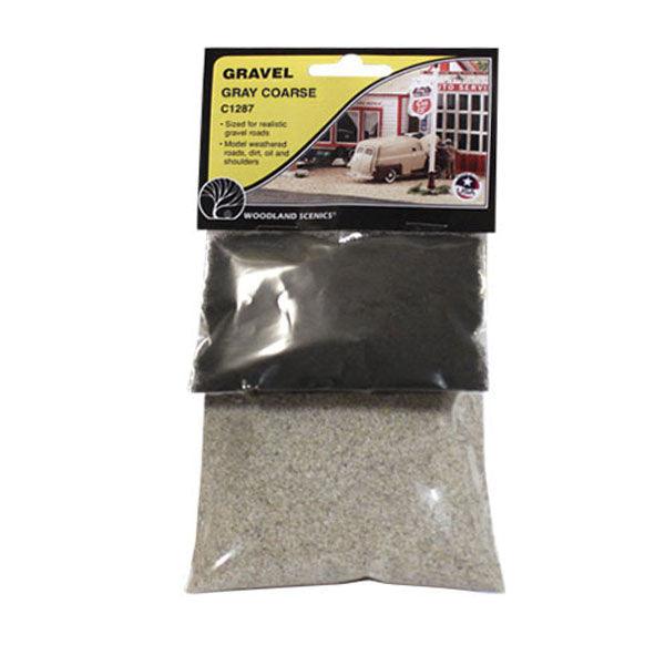 Woodland Scenics C1287 Medium Gray Gravel