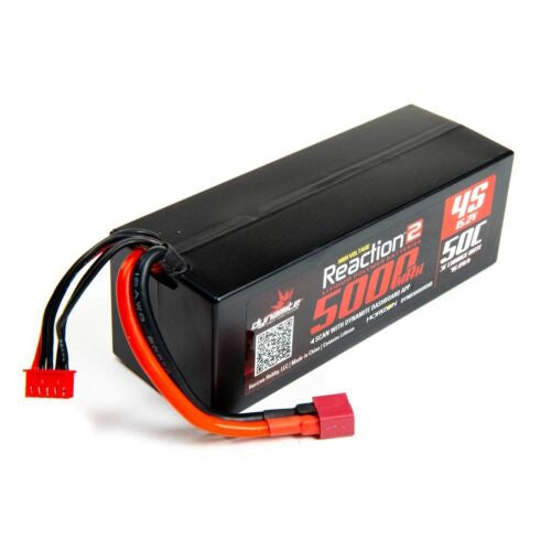 Dynamite DYNB5045HVHD R2.0 15.2V 5000mAh 50C 4S HC HV LiPo Battery Deans