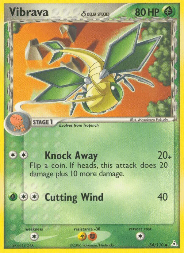 Vibrava (54/110) (Delta Species) [EX: Holon Phantoms]