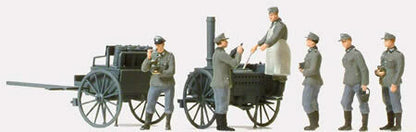 Preiser 16594 HO Scale Former German Army WWII - Unpainted Figures