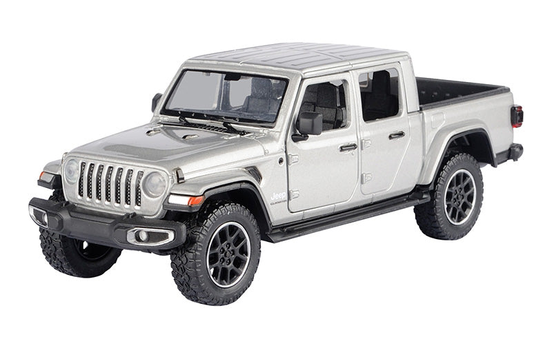 Motormax 79365S 1/27 2021 Jeep Gladiator Overland, Silver