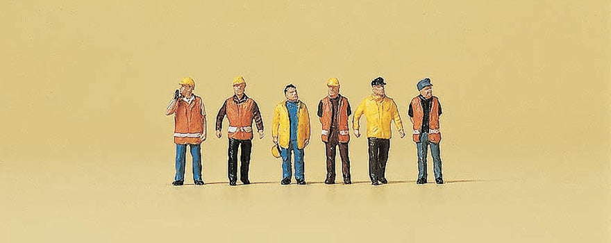 Preiser 79154 N Scale City Workers Figure Set