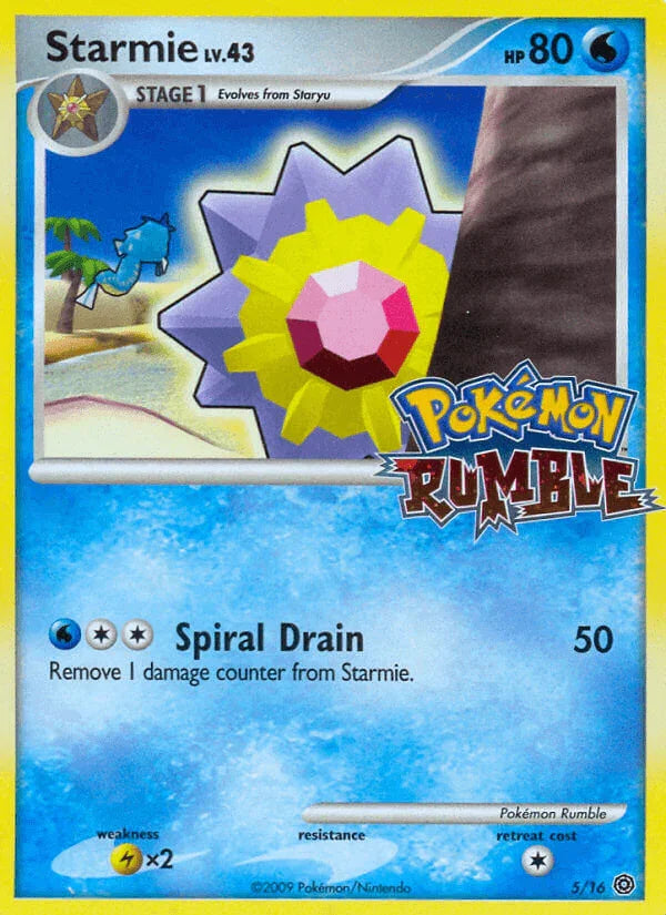 Starmie (5/16) [Pokémon Rumble]