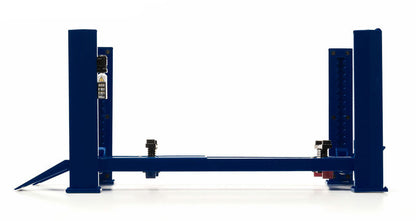 Greenlight 12884 1/18 Manual Four-Post Lift, Blue