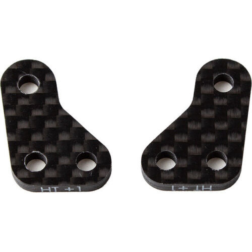 Associated ASC91902 RC10b6.3 Factory Team Carbon Fiber Steering Block Arms Ht +1