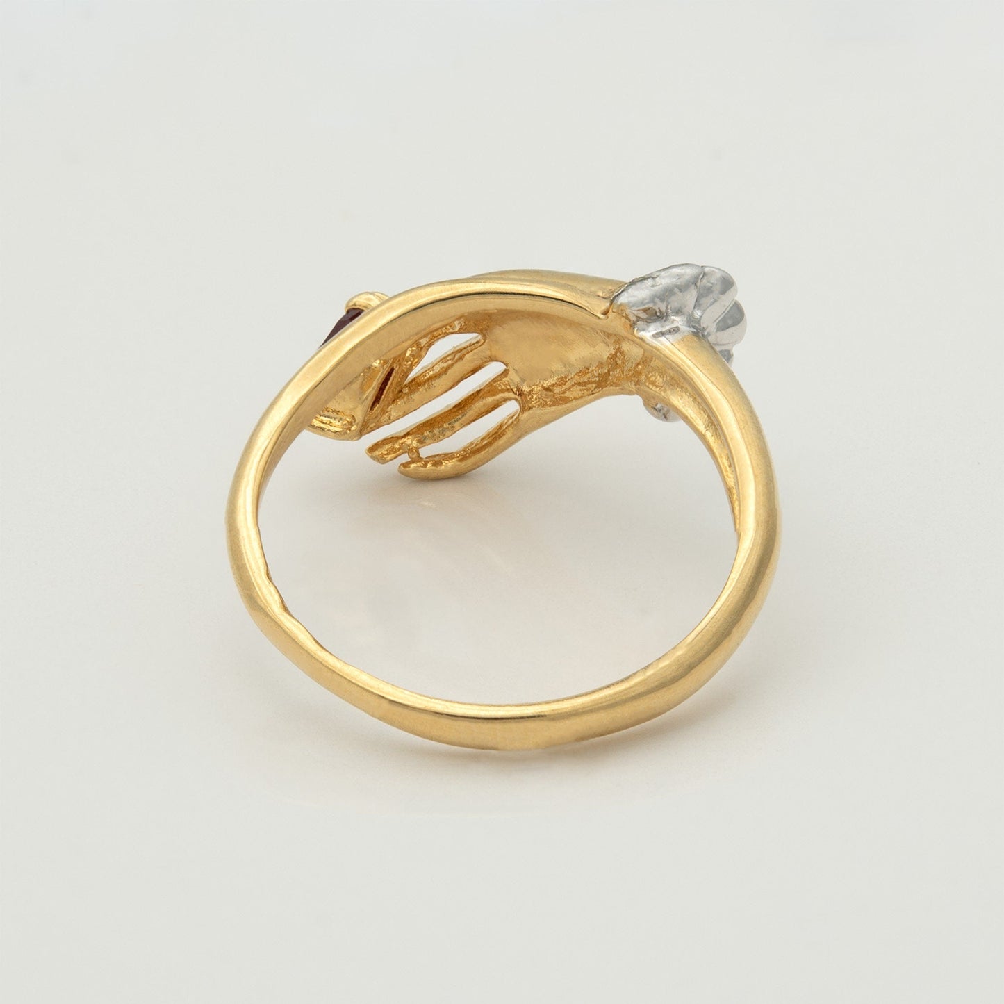 Vintage Austrian Crystals 18k Yellow Gold Matte or Polished Finish Made in USA by PVD Vintage Jewelry