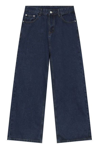 Mid Rise Jeans with Pockets