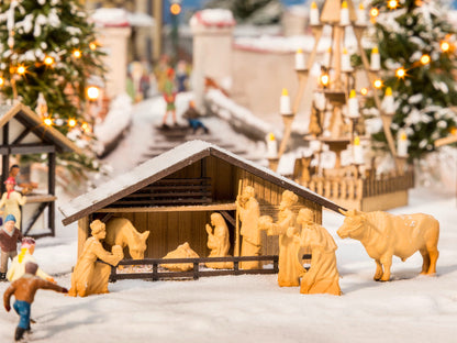 Noch 14394 HO Scale Christmas Nativity Scene Laser-Cut Kit