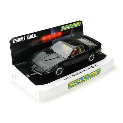Scalextric C4226 Knight Rider KITT Slot Car 1/32 DPR K.I.T.T. WORKING RED STROBE LIGHT