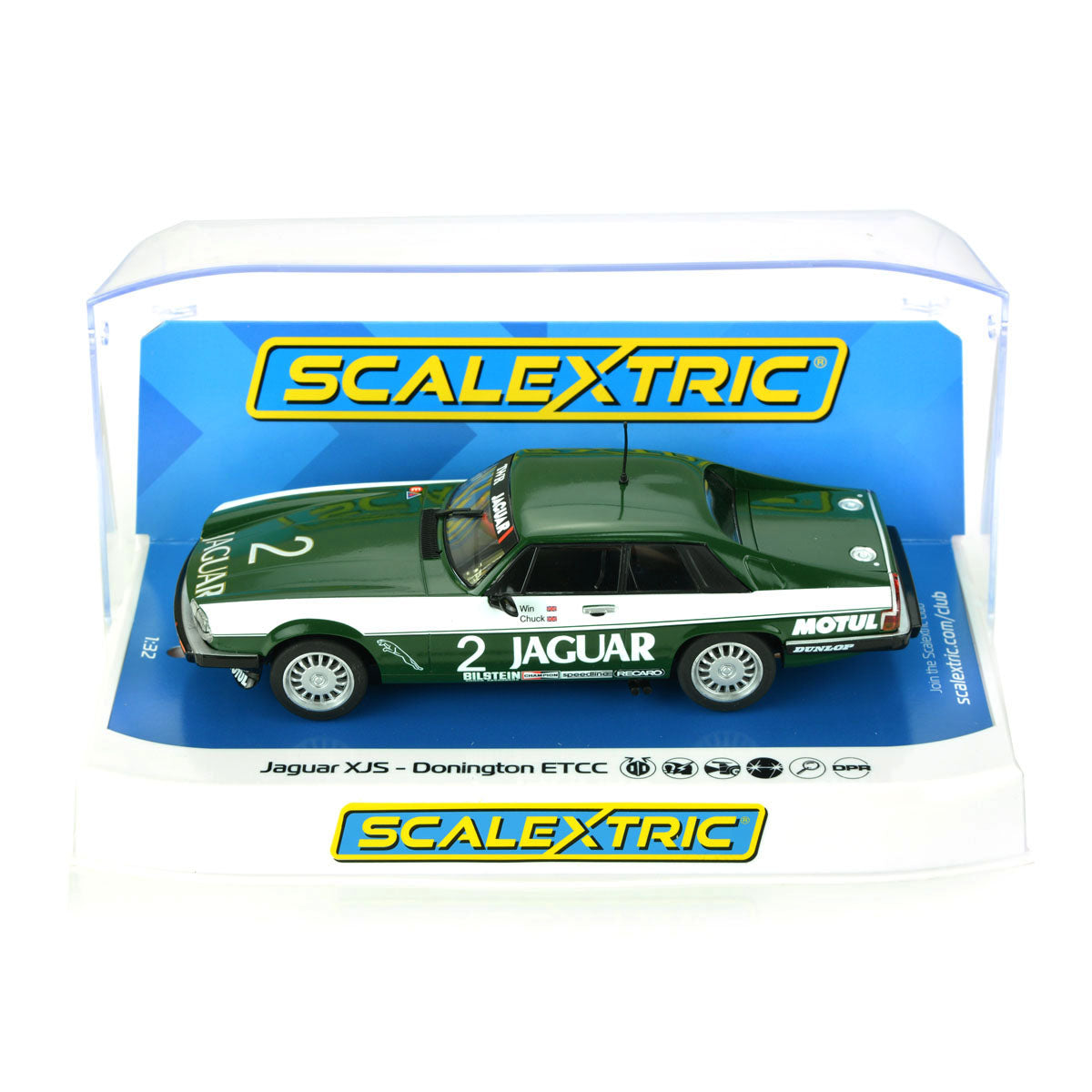 Scalextric C4254 Jaguar XJS Donington ETCC 1984 Slot Car 1/32 Scale