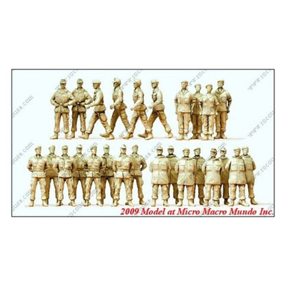 Preiser 72535 1:72 Modern German Army Parade Ground Set (26)