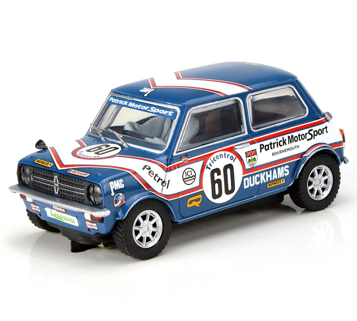 Scalextric C4337 Mini 1275GT Patrick Motorsport Richard Longman 1/32 slot Car