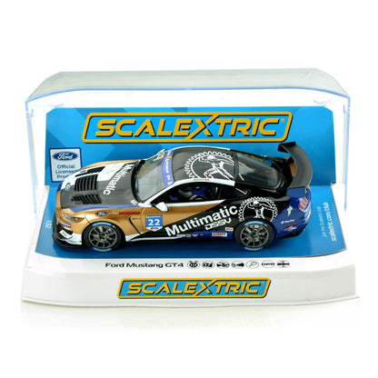 Scalextric Ford Mustang GT4 Multimatic 1/32 Slot Car C4403