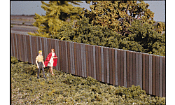 Walthers Cornerstone 933-3521 HO Wood Fence Kit pkg(3)