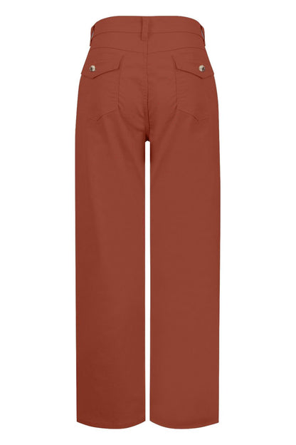 High Waist Jeans with Pockets