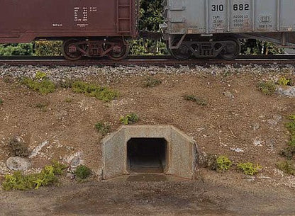 Walthers Cornerstone 4558 HO Concrete Culverts 4-Pack Kit