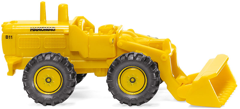 Wiking 097402 1/160 Hanomag Wheel Loader, Maize Yellow